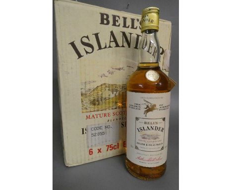 6 bottles Bell's Islander mature scotch whisky, specially bottled by Arthur Bells &amp; Sons in celebration of the Golden Jub