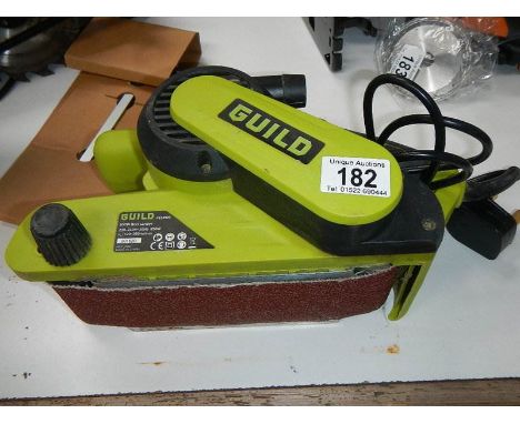 A good Guild hand electric sander.