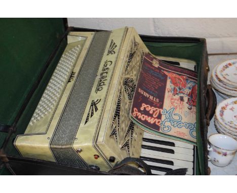 A vintage Geraldo accordion