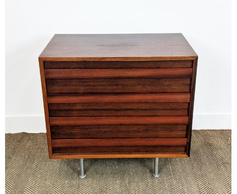 CHEST OF DRAWERS, vintage 20th century, 73cm W x 45cm D x 72cm H. 