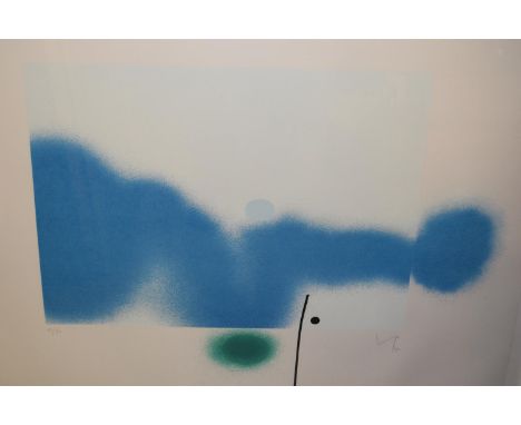 Victor Pasmore, ' Untitled ', screen print in colours, signed with initials and dated '90, numbered 61 of 70, 73cms x 103cms,