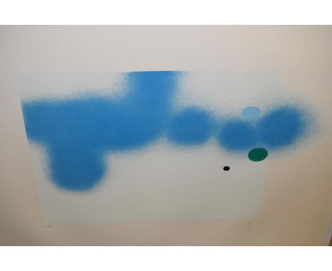 Victor Pasmore, ' Untitled ', screen print in colours, signed with initials and dated '90, numbered 70 of 70, 73cms x 103cms,