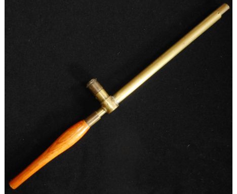 WW I trench periscope, with wood grip. Marked Periscope Mk. IX. R. &amp; J. Beck Ltd. No. 15577. Still optically good. 