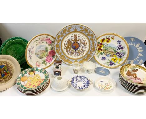 Ceramics - a Foley Wildman Robert Buller Kitchener Baden Powell jug and bowl;  set of Heinrich Children of the World collecto