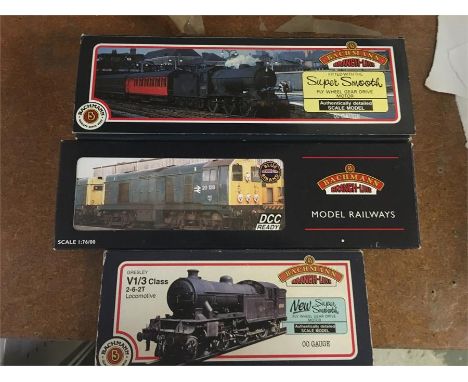 Bachmann model trains, model numbers 31852, 32-032, 31-601