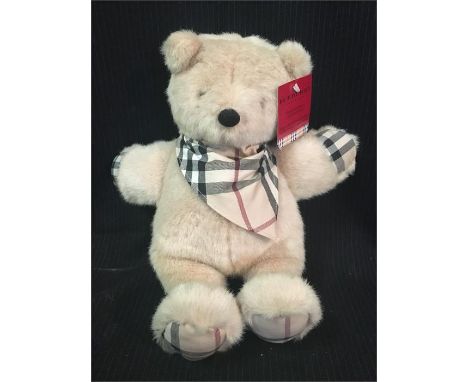 A collectable Burberry Bear