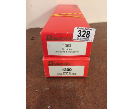 Riva Rossi model trains model numbers 1363 and 1300