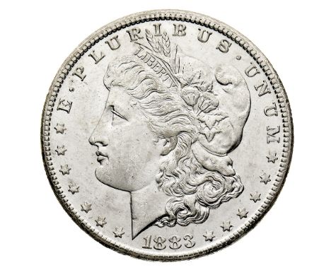 Dollaro “Morgan” 1883 - Zecca: Carson City - Non comune - Di buona qualità  € 150