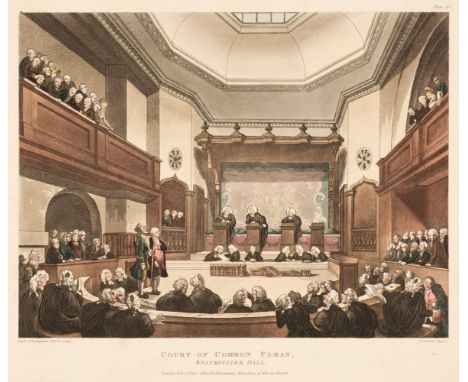 * Ackermann (R. publisher). A collection of 32 aquatints, early 19th-century, 32 aquatints by J. Bluck, J. C. Stadler, J. Hil