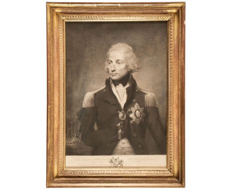 * Lord Nelson. Earlom (Richard), The Right Honourable Lord Nelson K. B. Rear Admiral of the Blue &amp;c. &amp;c. &amp;c..., p