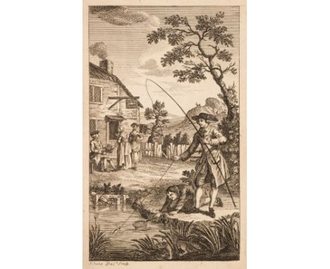 Brookes (Richard). The Art of Angling, Roack and Sea-Fishing: with the natural history of river, pond, and sea-fish, 1st edit