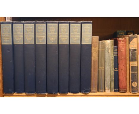Buchan (John). A History of the Great War, 8 volumes, Autograph edition, Boston and New York: Houghton Mifflin Company, 1922,