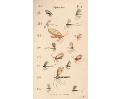 Carroll (William). The Angler's Vade Mecum, containing a descriptive account of the water flies, their seasons, and the kind 