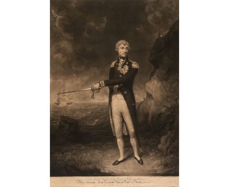 * Admiral Nelson. Young (John), To His Royal Highness the Prince of Wales, this Plate of Vice Admiral Lord Viscount Nelson, D