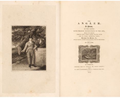 Lathy (Thomas Pike, pseudonym Piscator). The Angler, A Poem in ten cantos: with proper instructions in the art, rules to choo