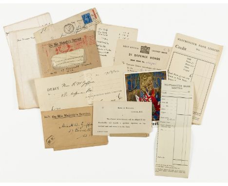 Diaries.- Gifford family (members of, of 27 Bassett Road, Ladbroke Grove, London &amp; elsewhere) Diaries and bank books most