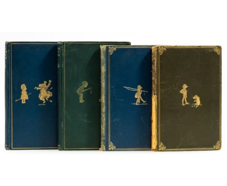 Milne (A. A.) Winne the Pooh, first edition, original pictorial cloth, gilt, some bumping to corners, 1926; Now We Are Six, o