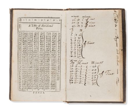 NO RESERVE Mathematics.- Moore (Sir Jonas) A Mathematical Compendium..., fourth edition,  engraved plates and illustrations, 