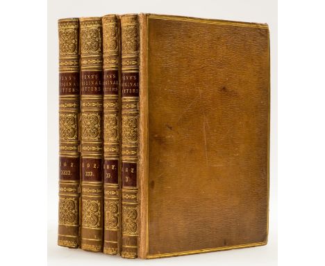 Fenn (John) Original Letters, written during the Reigns of Henry VI, Edward IV, and Richard III, 4 vol., additional vignette 