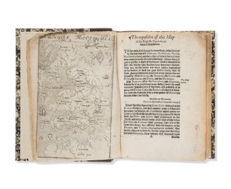 Kent.- Lambarde (William) A Perambulation of Kent, first edition, engraved map after Richard Lyne, additional f. signed H2 'T