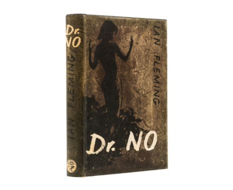 Fleming (Ian) Dr. No, first edition, original second state boards with silhouette, spine lettered in silver, dust-jacket, sli