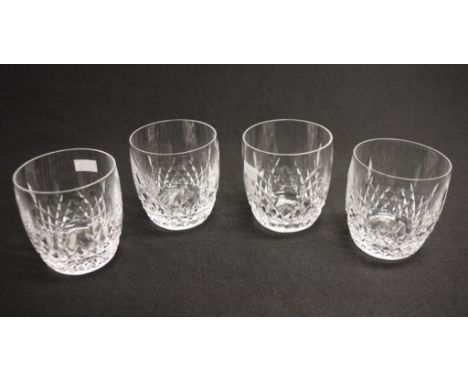 Sold at Auction: Four Waterford Crystal Clarendon Ruby Red Martini Glasses