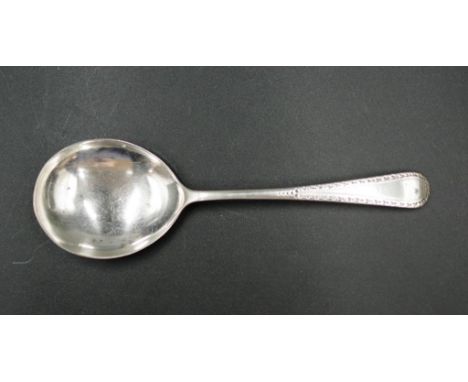 English sterling silver caddy spoon Sheffield 1926, maker James Dixon &amp; Sons Ltd, 15 grams approx