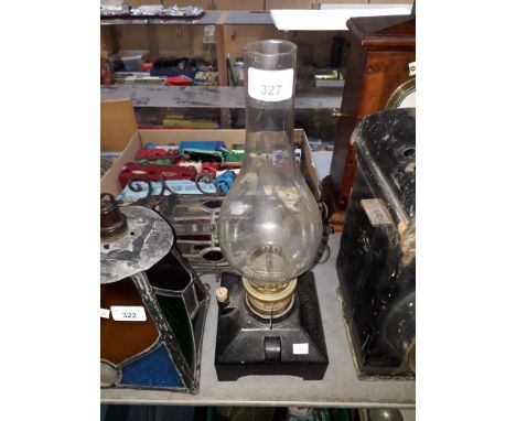 A British Railways (Midland) parafin lamp by Sherwood.  