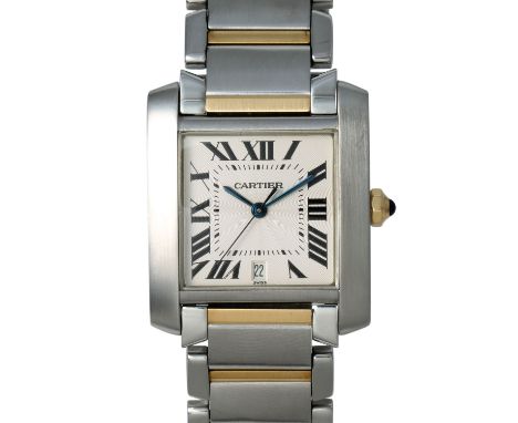 Cartier Yellow Gold & Steel Tank Francaise - Watches from David Mellor  Family Jewellers UK