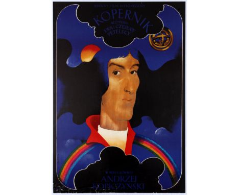 Movie Original Vintage Poster for the Polish film Copernicus (Kopernik) – Waldemar Swierzy Directed by Ewa & Czeslaw Petelscy