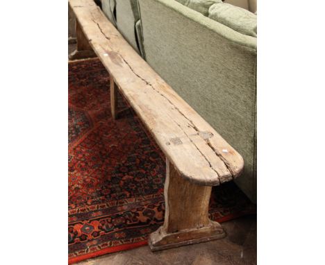9' 9" long old bench seat