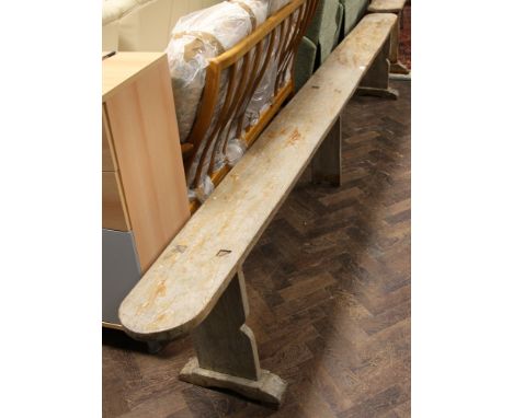 10' 9" long old bench seat