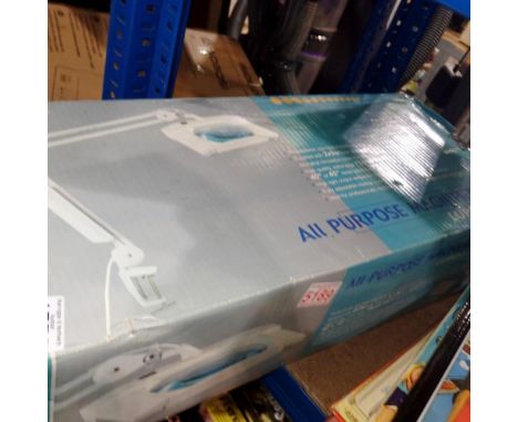 Boxed All Purpose clamp on magnifier lamp. Not available for in-house P&amp;P 