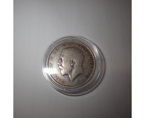 1916 silver half crown of George V.UK P&amp;P Group 0 (£6+VAT for the first lot and £1+VAT for subsequent lots) 