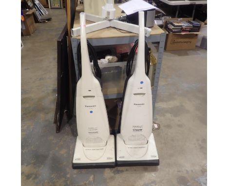 Two Panasonic vacuum cleaners, 1600w and 1900w. All electrical items in this lot have been PAT tested for safety and have pas