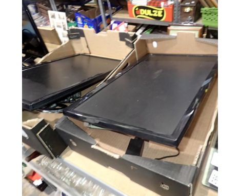 Two LG TVs with remote controllers and wall bracket. All electrical items in this lot have been PAT tested for safety and hav