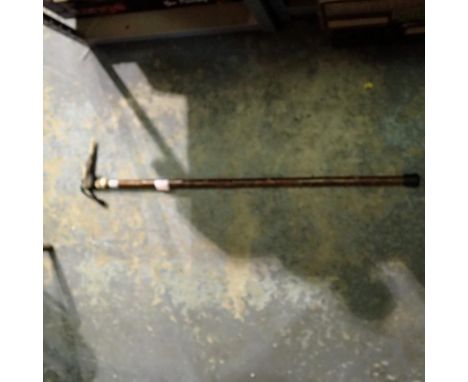 Bone handled walking stick. Not available for in-house P&amp;P 