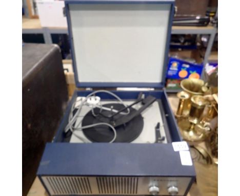 Ferguson #3040 portable turntable. All electrical items in this lot have been PAT tested for safety and have passed. This doe