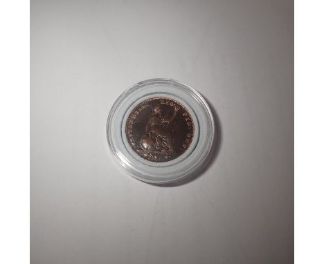 1853 farthing of Queen Victoria. UK P&amp;P Group 0 (£6+VAT for the first lot and £1+VAT for subsequent lots)&nbsp; 