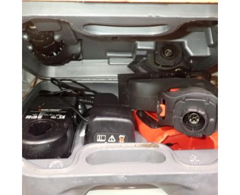 Black &amp; Decker quattro power tool drill/sander. Not available for in-house P&amp;P 