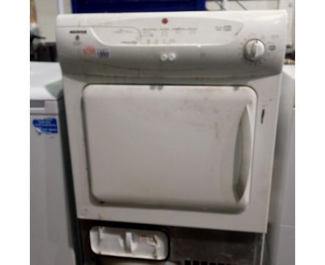 Hoover Nextra 6kg condenser dryer, #HNC160. All electrical items in this lot have been PAT tested for safety and have passed.