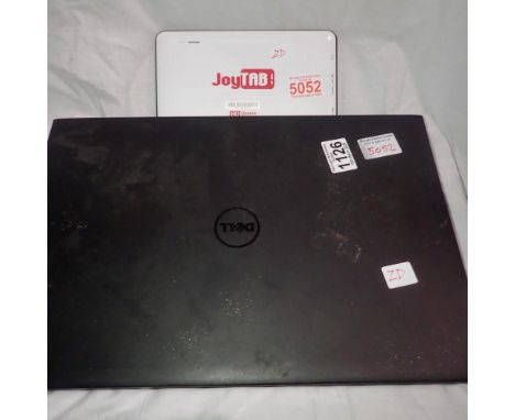 Dell Latitude 3570, no PSU, and a Gemini Devices Joytab tablet. UK P&P Group 3 (£30+VAT for the first lot and £8+VAT for subs
