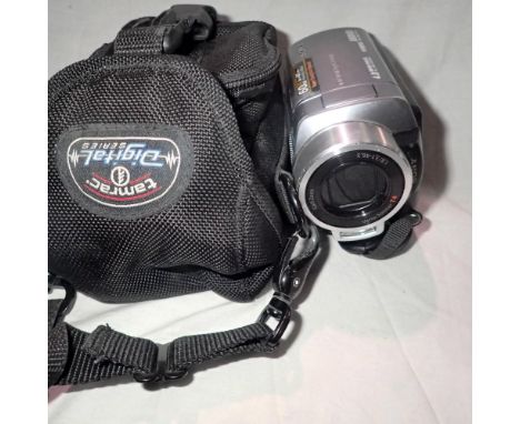Sony Handy Cam in carry case. UK P&amp;P Group 2 (£20+VAT for the first lot and £4+VAT for subsequent lots) 