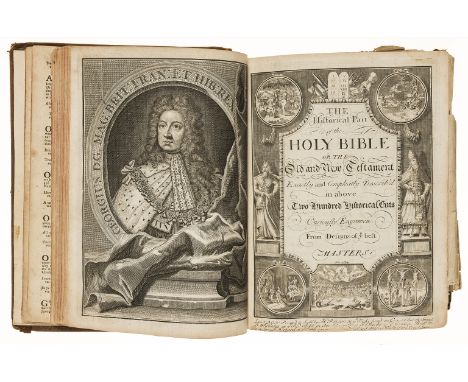 Bible, English.- Bible (The), with additional 6 folding maps not called for, these all with the imprint of Richard Ware, all 