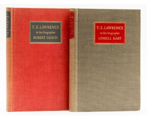 Lawrence (T.E.) T.E.Lawrence to his Biographer Robert Graves [&amp;] T.E.Lawrence to his Biographer Liddell Hart, together 2 
