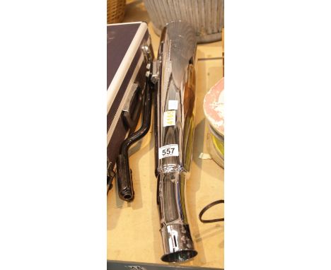 Harley Davidson silencer Rig-8 64783-02. This lot is not available for in-house P&amp;P 