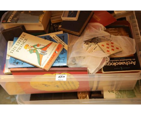 Two boxes of vintage books including Tom Sharpe. This lot is not available for in-house P&amp;P. 