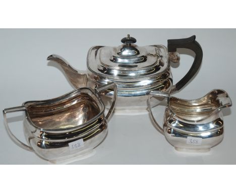 A three piece EPNS tea service Condition Report: Available upon request
