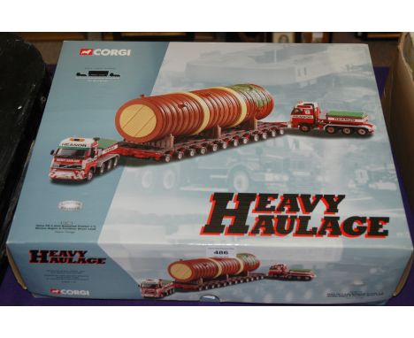 A limited edition Corgi Heavy Haulage Volvo FH 4 Axle Ballasted Tractor in original box Condition Report: Available upon requ