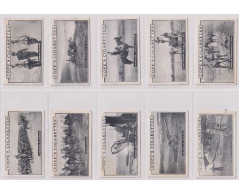 Cigarette cards, Cope's, War Pictures (set, 20 cards) (some with slight marks &amp; light staining, gen gd) (20)